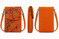 Sac floral brodé